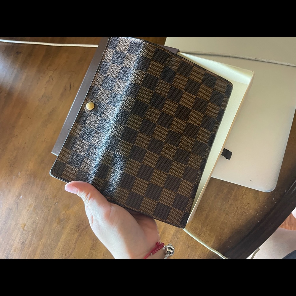 Louis Vuitton Damier Ebene Sarah Wallet